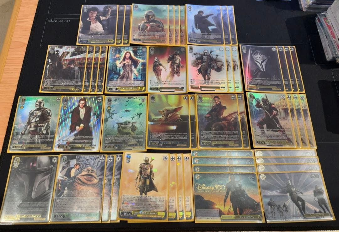 ほぼフルホイル　スターウォーズ　8枝　デッキ　ヴァイスシュバルツ