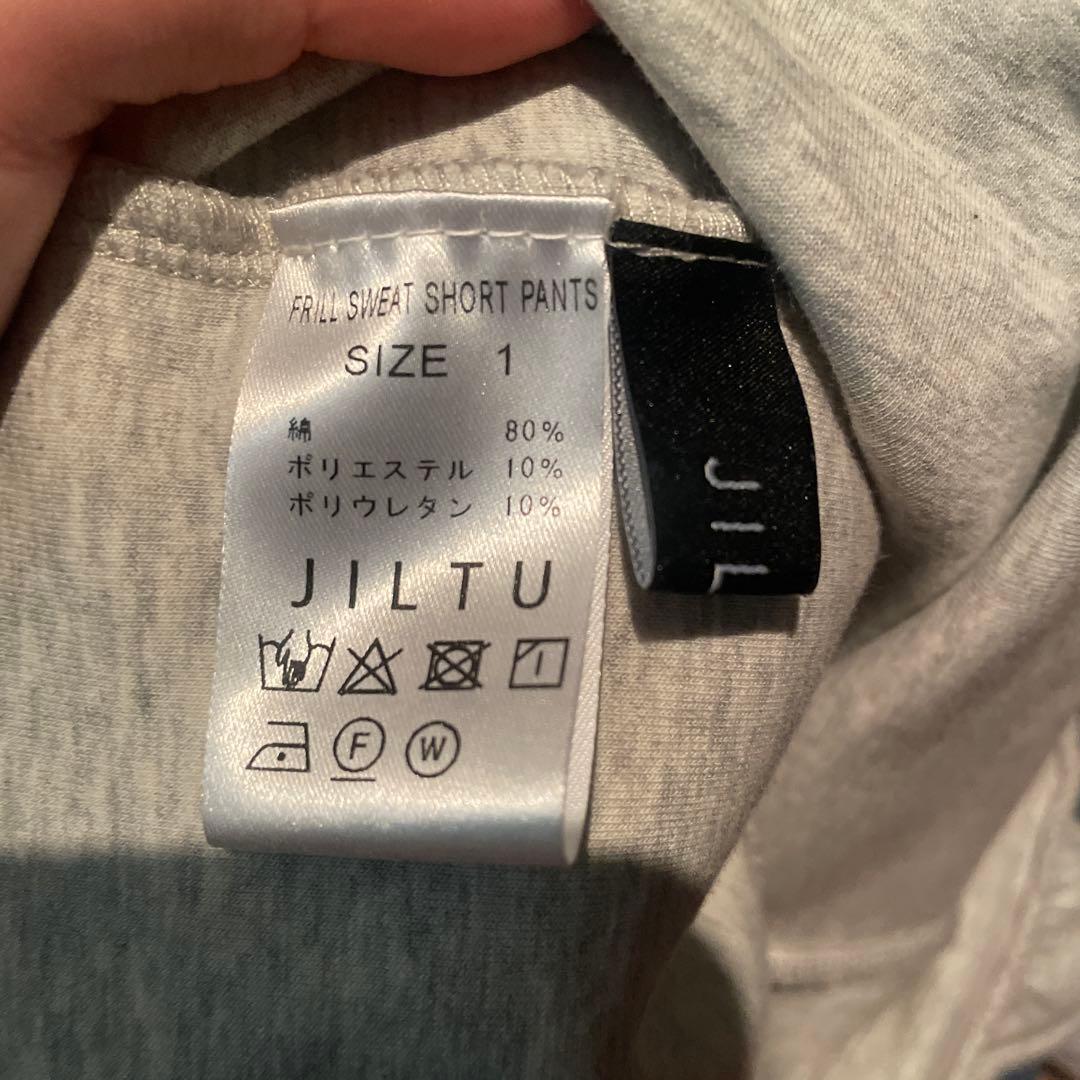 JILTU frill sweat short pants gray サイズ1