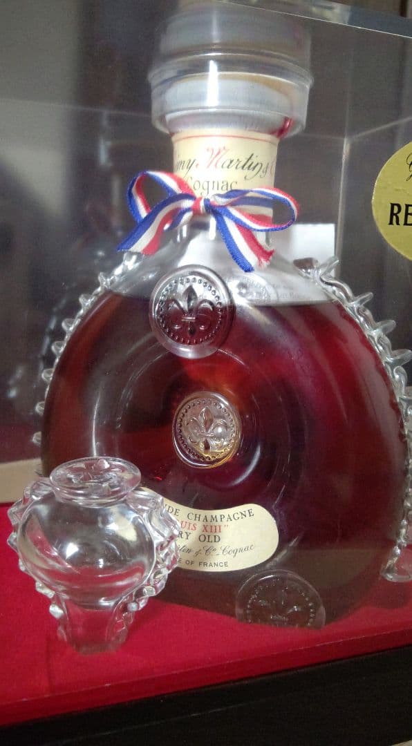 【希少古酒】レミーマルタン ルイ13世 バカラ替栓 ベリーオールド