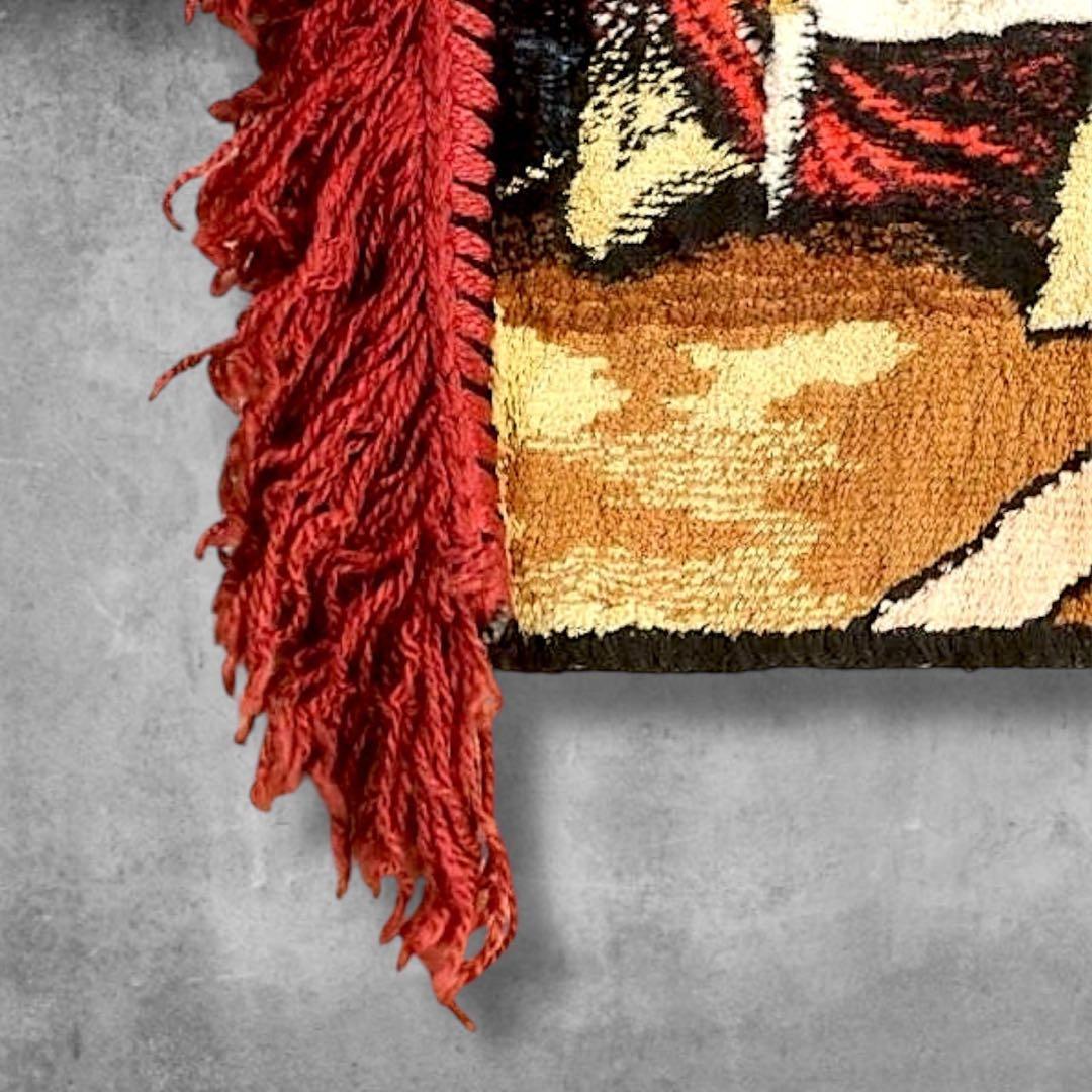 BPQE アート ラグ タペストリー 古着 最後の晩餐 キリスト 絵画 芸術