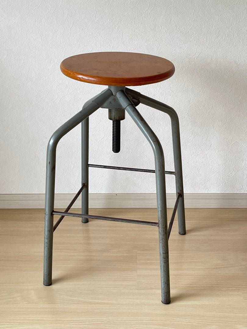 フランス　ビンテージ　ハイスツール　カウンターチェア