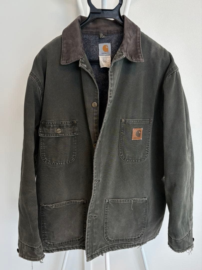 USA製 Carhartt ミシガンチョアコート 良フェード