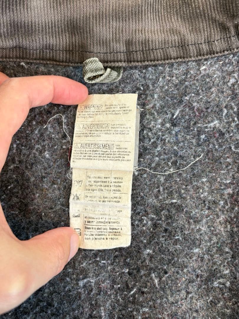 USA製 Carhartt ミシガンチョアコート 良フェード