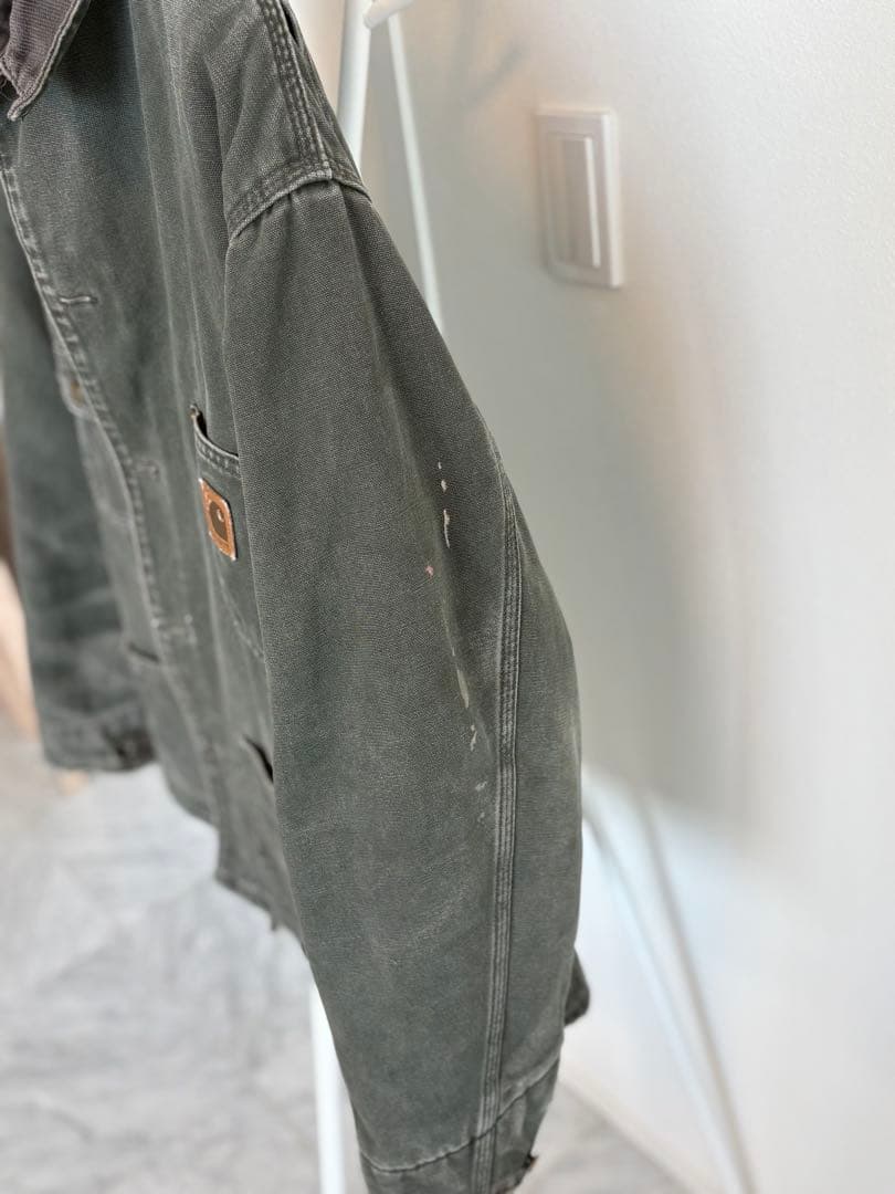 USA製 Carhartt ミシガンチョアコート 良フェード