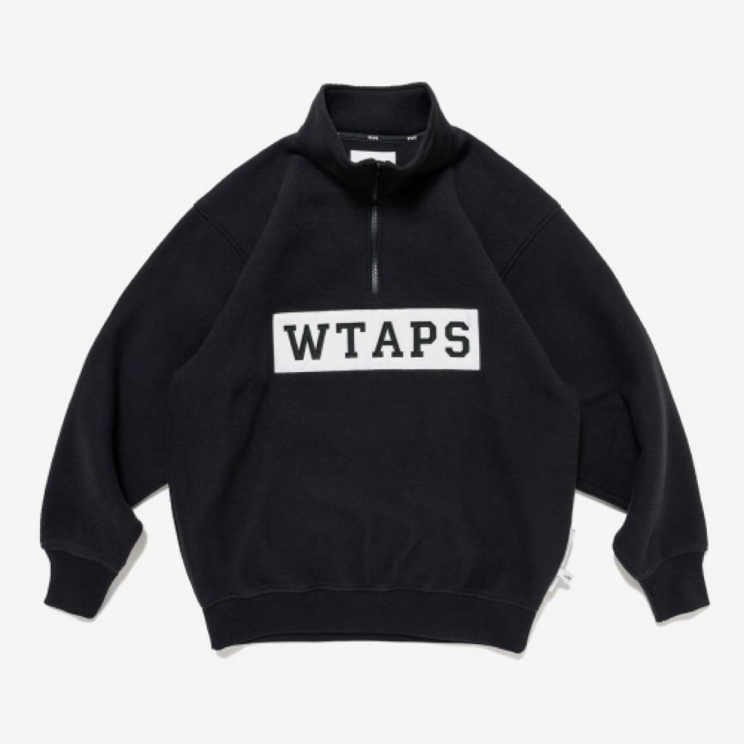 WTAPS ハーフジップシャツ BLACK Lサイズ DECENDANT