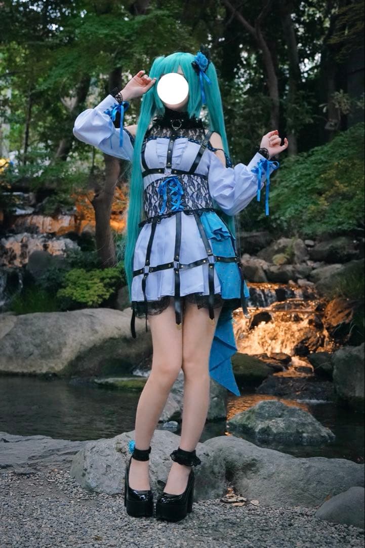 初音ミク Rose Cage プロセカ コスプレ ウィッグ付き フルセット