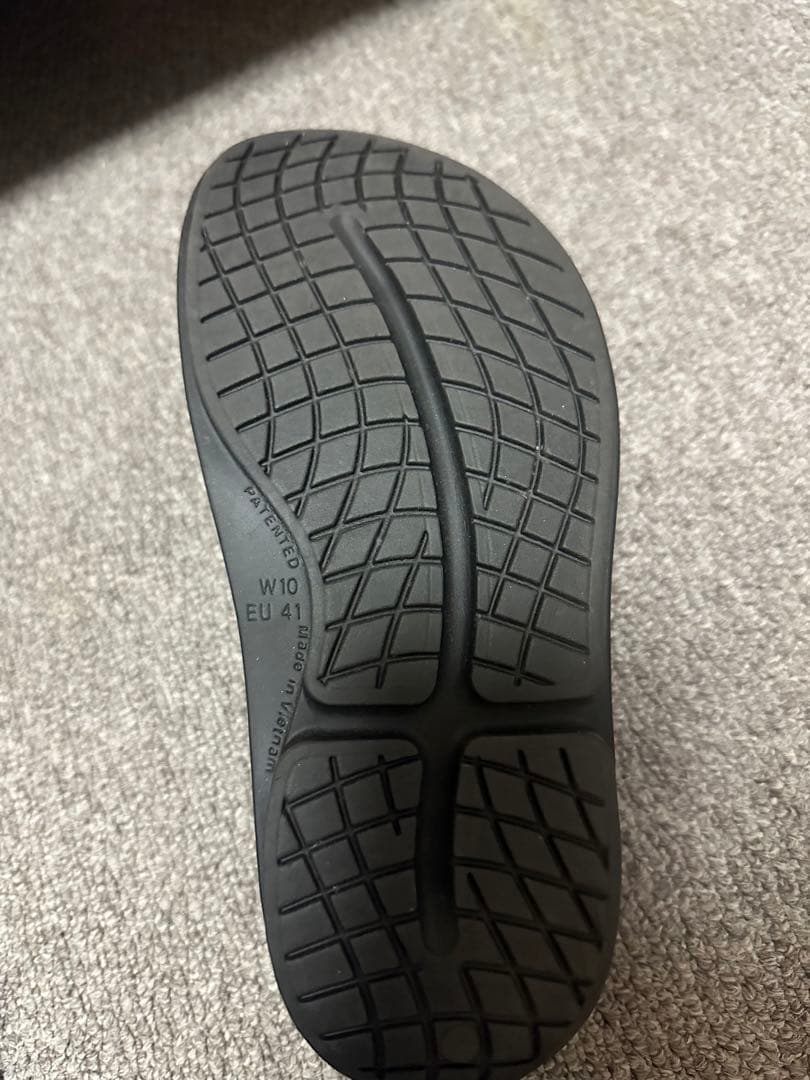 Oofos スライドサンダル ブラック