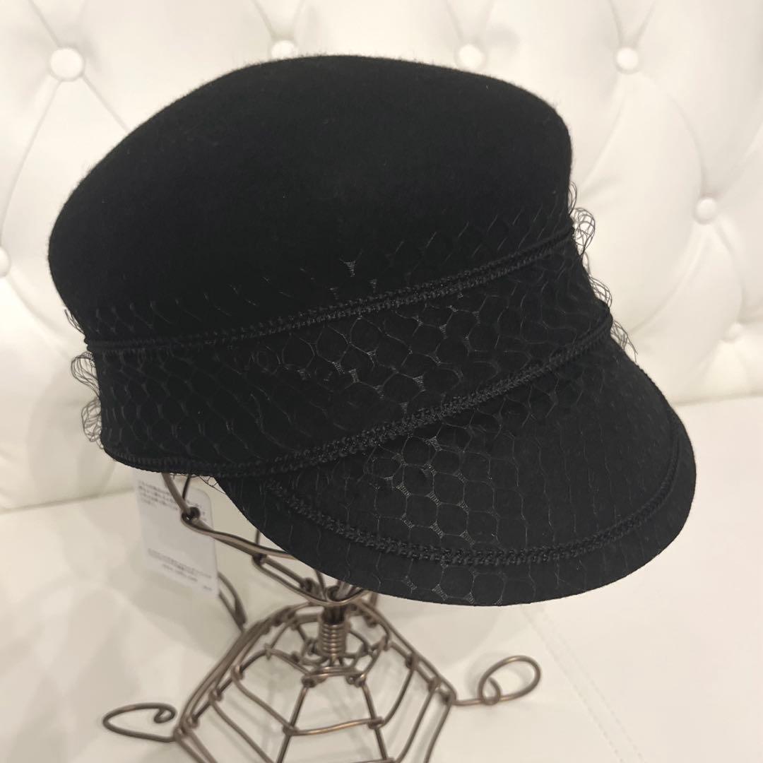 CA4LA 可愛すぎるカシラベールキャスケット　ブラック　新品未使用　完売品