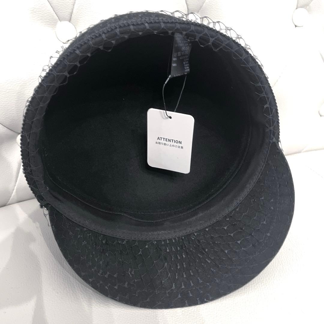 CA4LA 可愛すぎるカシラベールキャスケット　ブラック　新品未使用　完売品