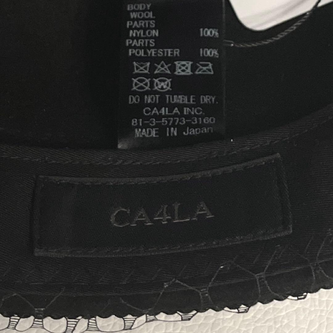 CA4LA 可愛すぎるカシラベールキャスケット　ブラック　新品未使用　完売品