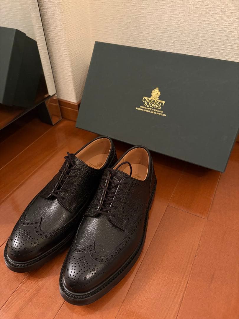 24h限定！新品Crockett & Jones Pembroke 2 黒 6E