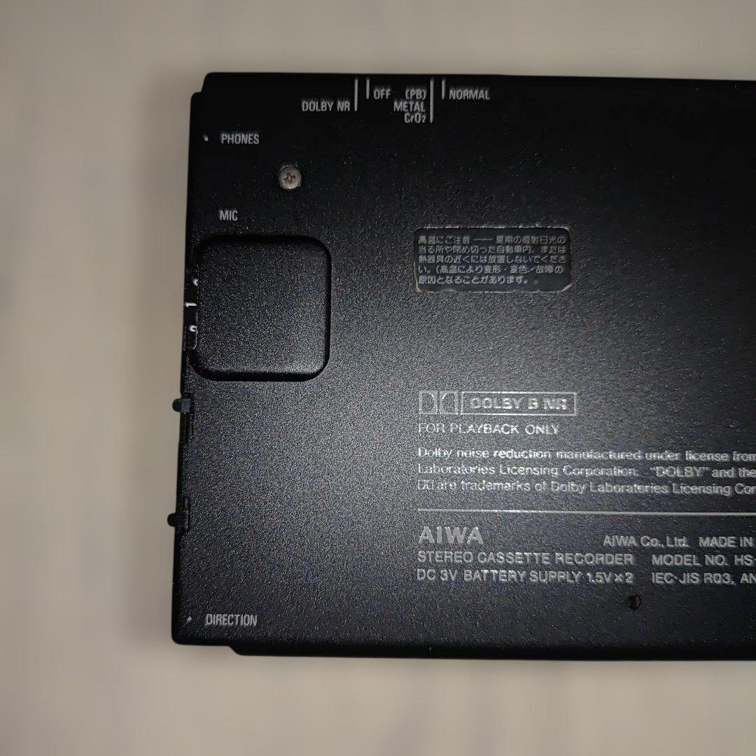 AIWA カセットプレーヤー HS-F50 ジャンク品