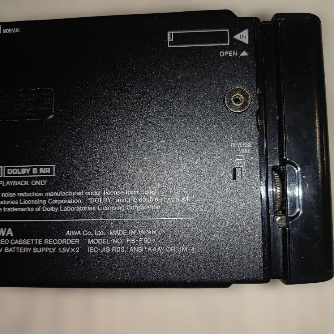 AIWA カセットプレーヤー HS-F50 ジャンク品