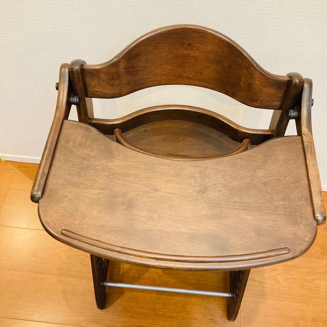 大和屋 ベビーチェア すくすくプラス 木製 yamatoya