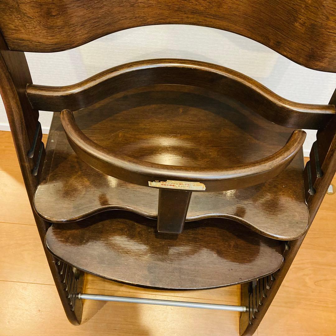 大和屋 ベビーチェア すくすくプラス 木製 yamatoya