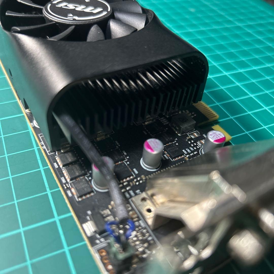 【動作確認済】MSI GeForce GTX 1050 Ti グラフィックボード