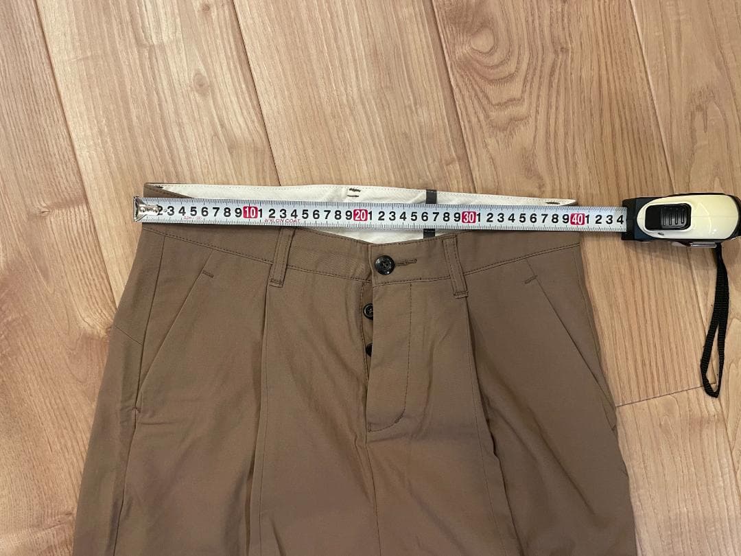 極美品 カズユキクマガイ 強撚コットン ギザ サルエルパンツ 熊谷和幸