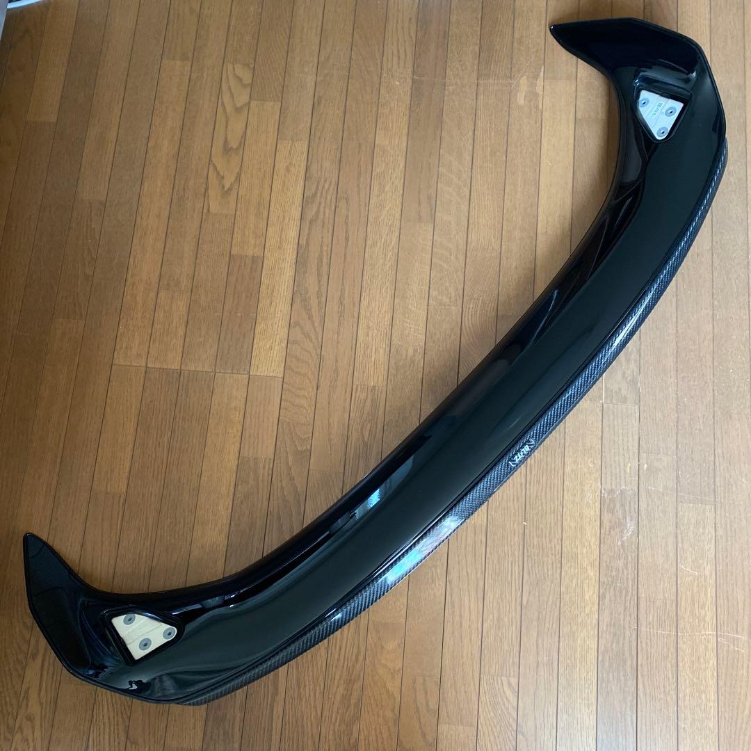 シビックタイプR FL5 BLITZリアガーニースポイラー+純正リアスポイラー