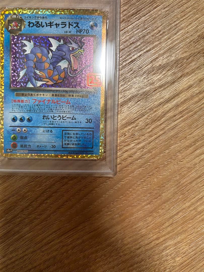 わるいギャラドス プロモカードパック 25th PSA10