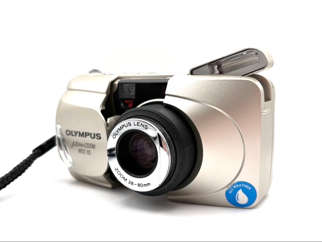 【完動品 極美品】OLYMPUS μ ZOOM WIDE80 動作確認済