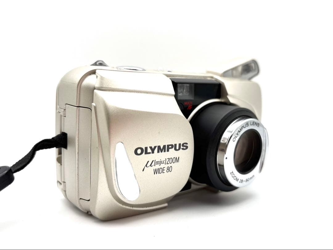 【完動品 極美品】OLYMPUS μ ZOOM WIDE80 動作確認済