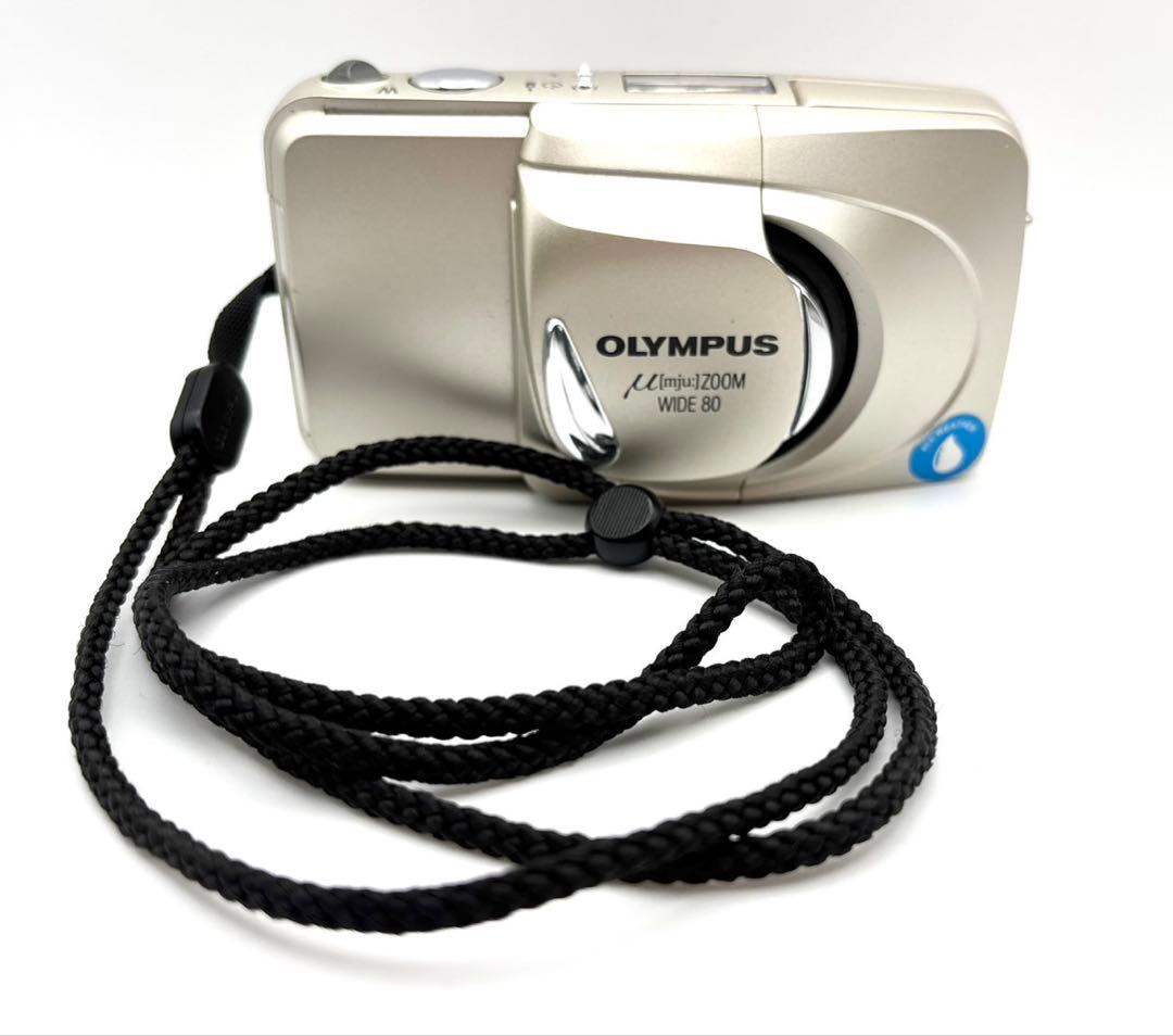【完動品 極美品】OLYMPUS μ ZOOM WIDE80 動作確認済