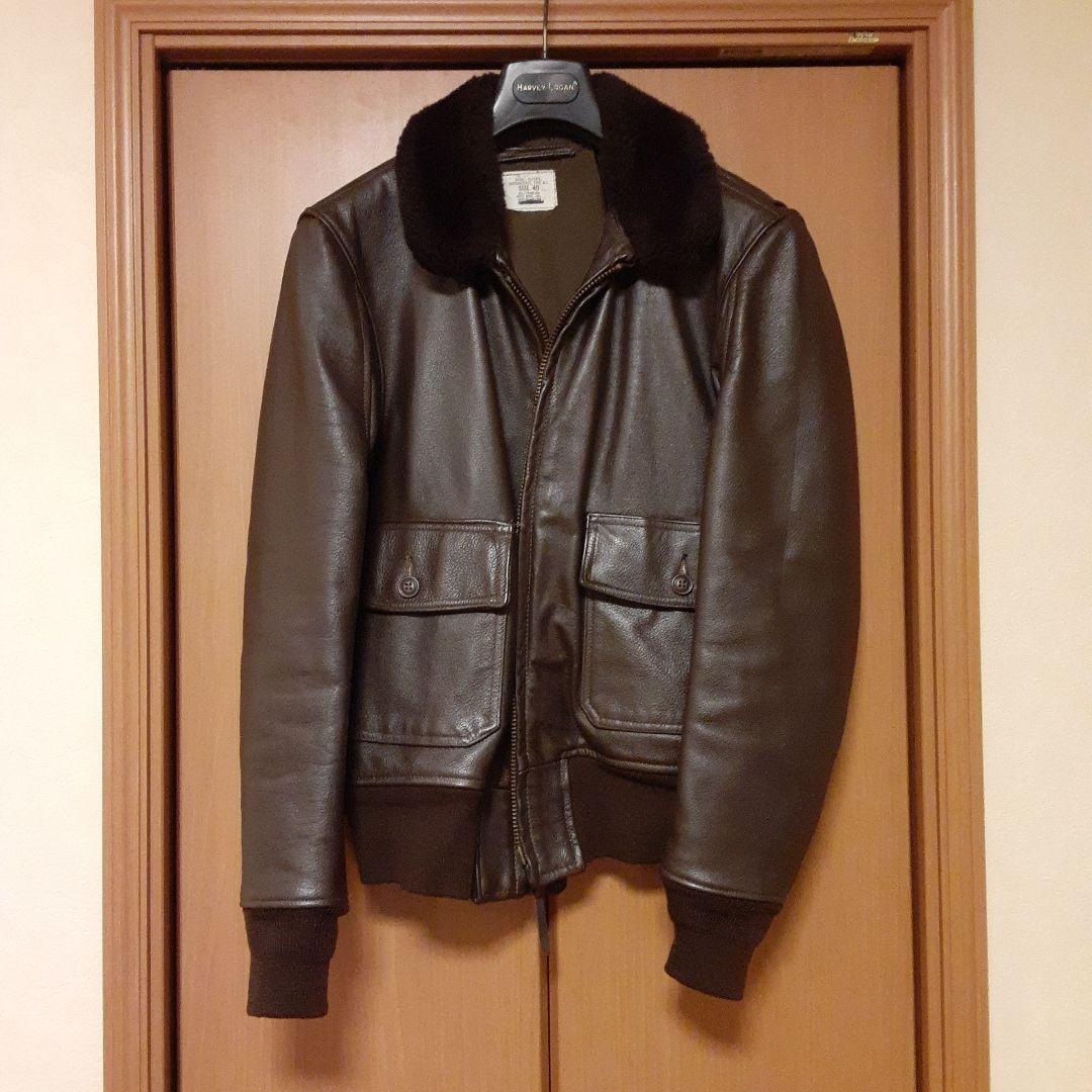 US NAVY 実物 G1レザージャケット