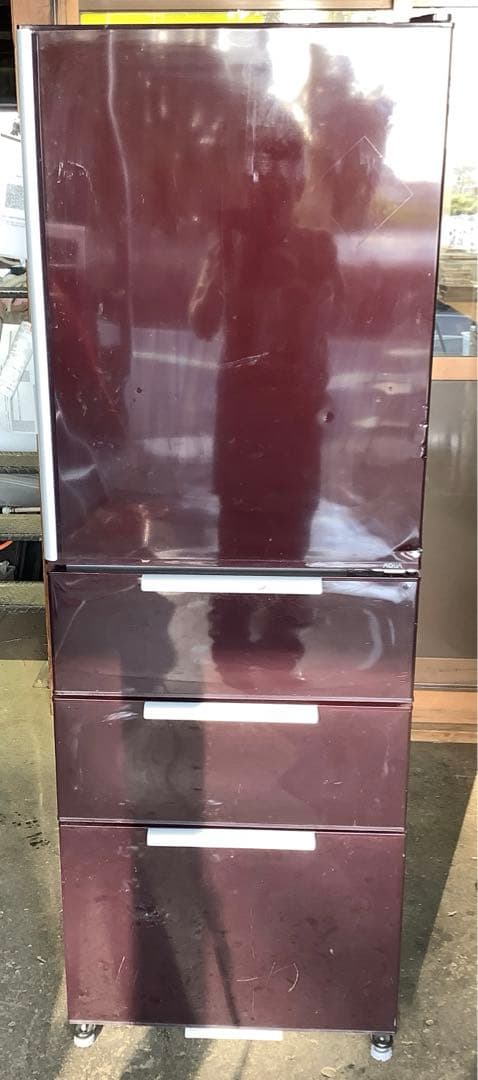 AQUA 4ドア冷蔵庫 AQR-SD36D(T) 355L 2015年製