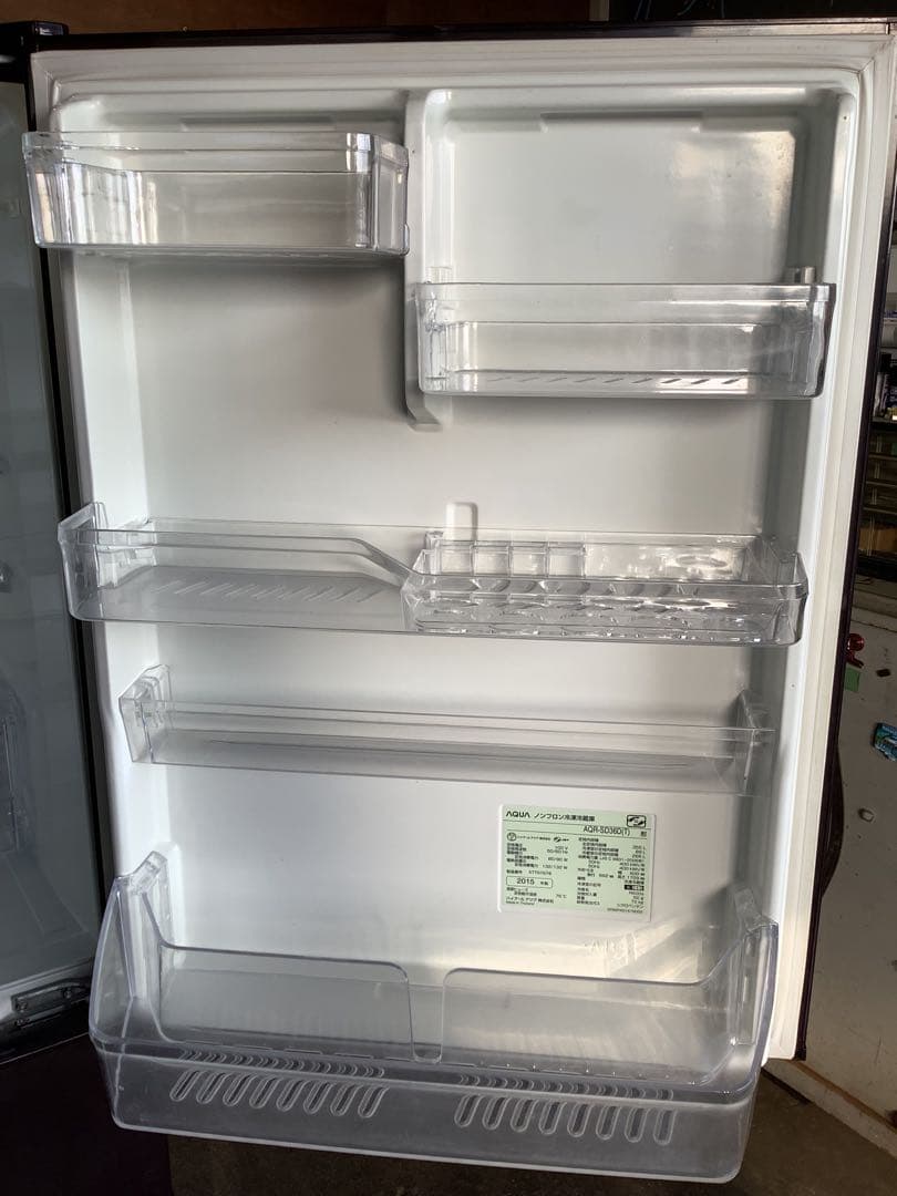 AQUA 4ドア冷蔵庫 AQR-SD36D(T) 355L 2015年製