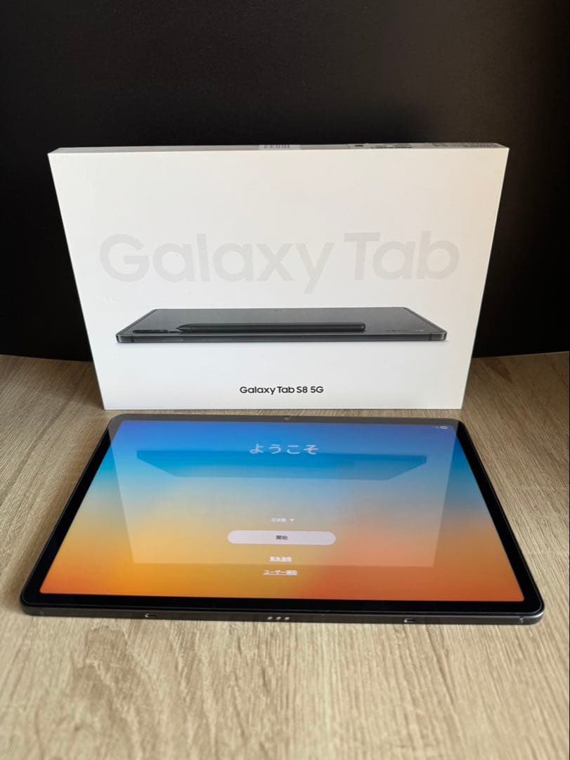 Galaxy Tab S8 5G SIMフリー（12GB / 256GB）韓国版