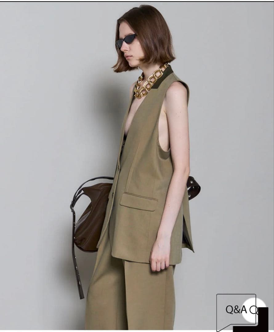 MAISON SPECIAL マルチウェイジャケット ベージュ