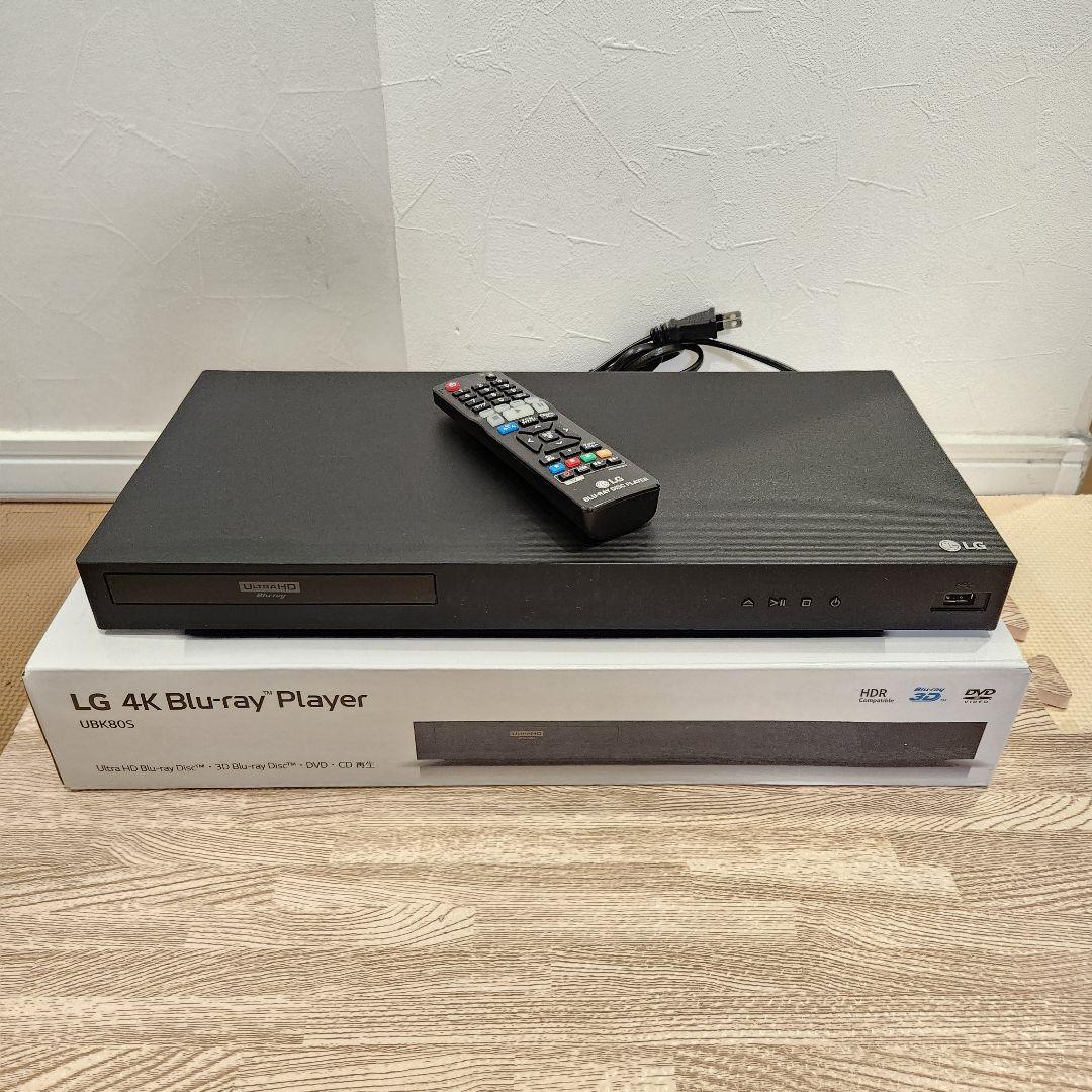 美品　完動品　LG Ultra HD ブルーレイディスクプレーヤー UBK90