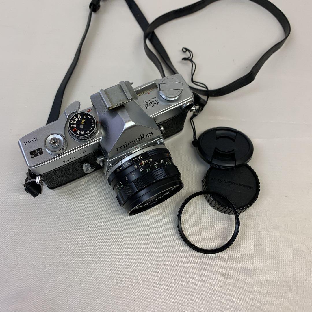 美品　MINOLTA SR-7 オールドフィルムカメラ　ビンテージ品