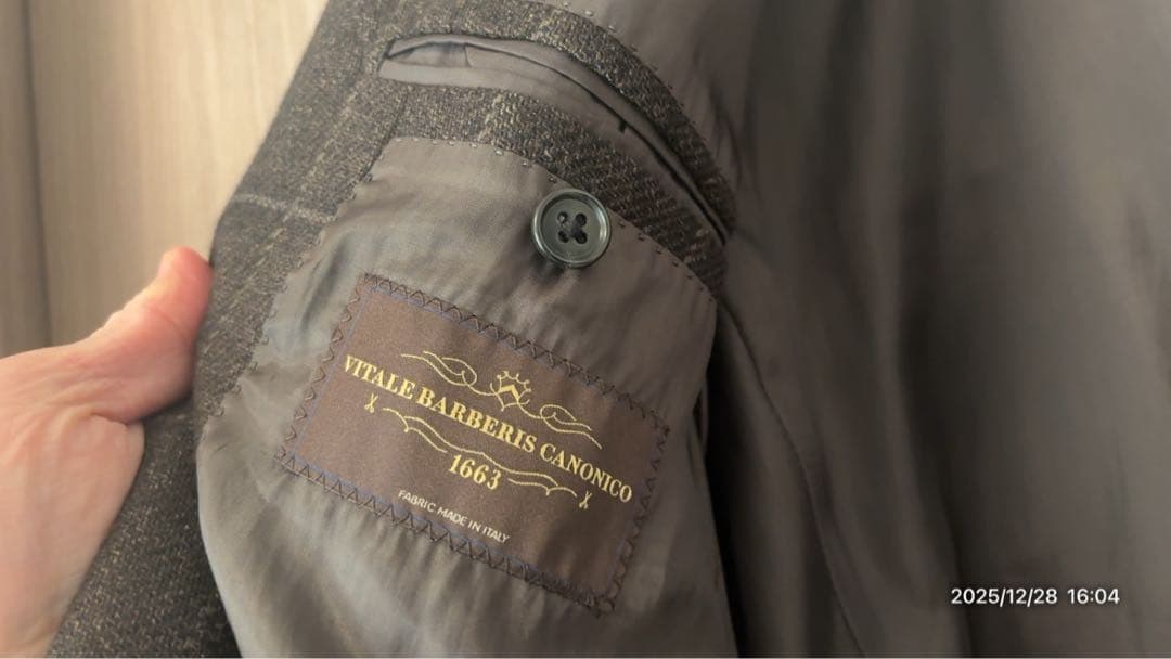 ユニバーサルランゲージカノニコジャケットスーツセレクトタリアトーレlardini