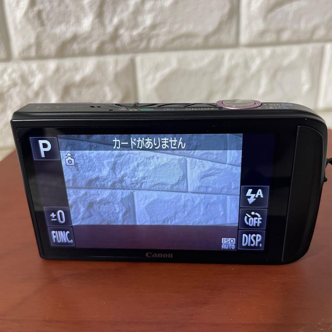【外観極美品】Canon デジカメ コンデジ IXY 10S ピンク (PK)