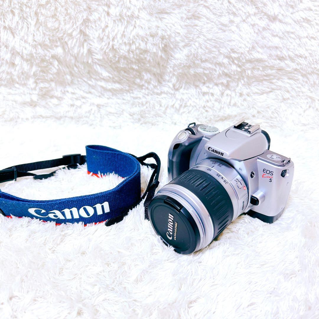 【美品】Canon EOS Kiss5 標準レンズ　キャノン　フィルムカメラ
