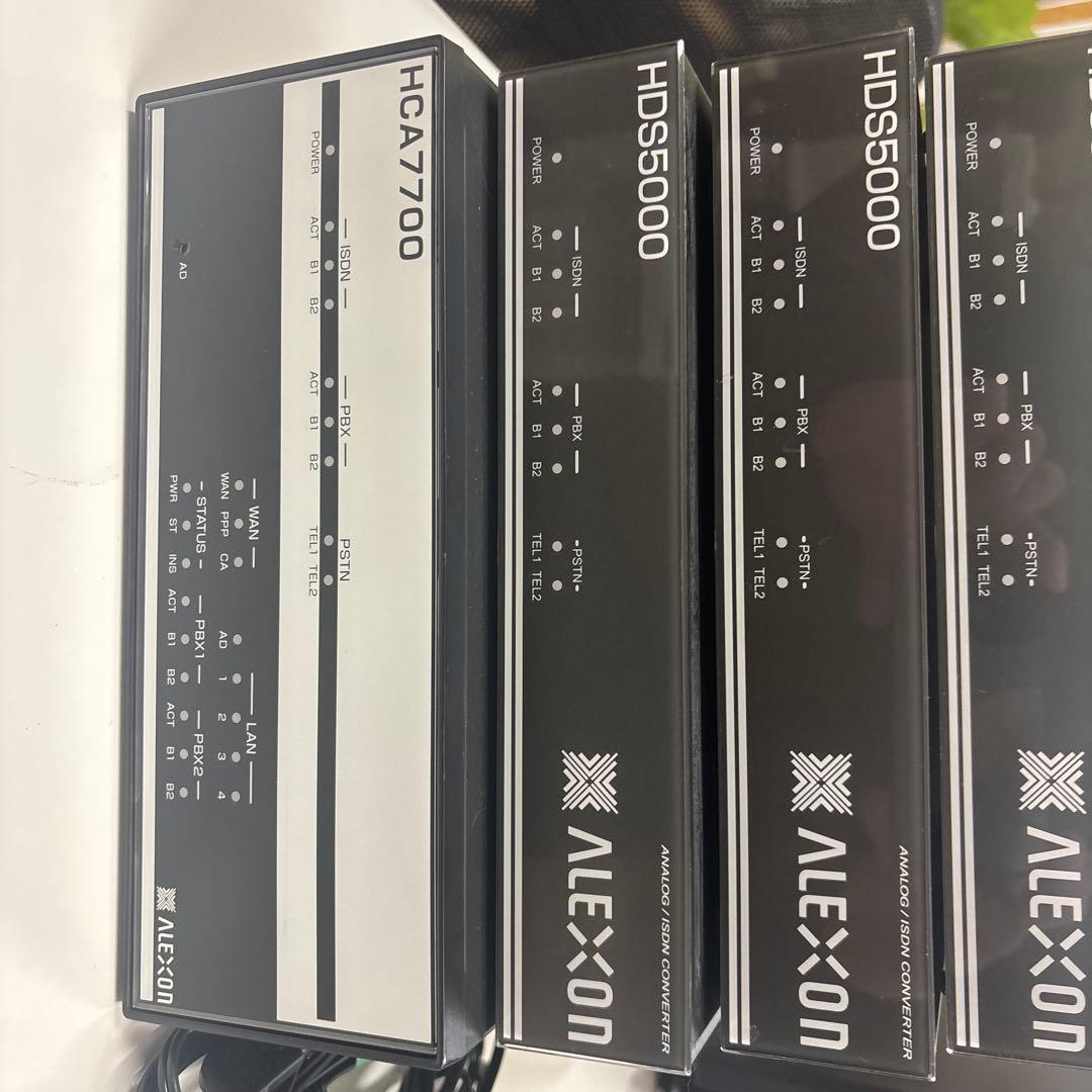 ALEXON 光収容装置HDS5000 ×3 HCA7700 ×1