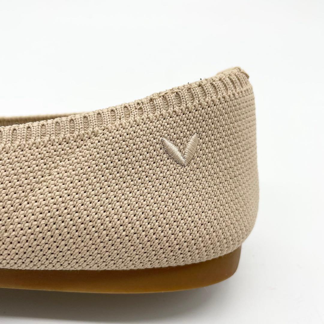 【極美品】VIVAIA ビバイア フラットシューズ ポインテッドトゥ ベージュ