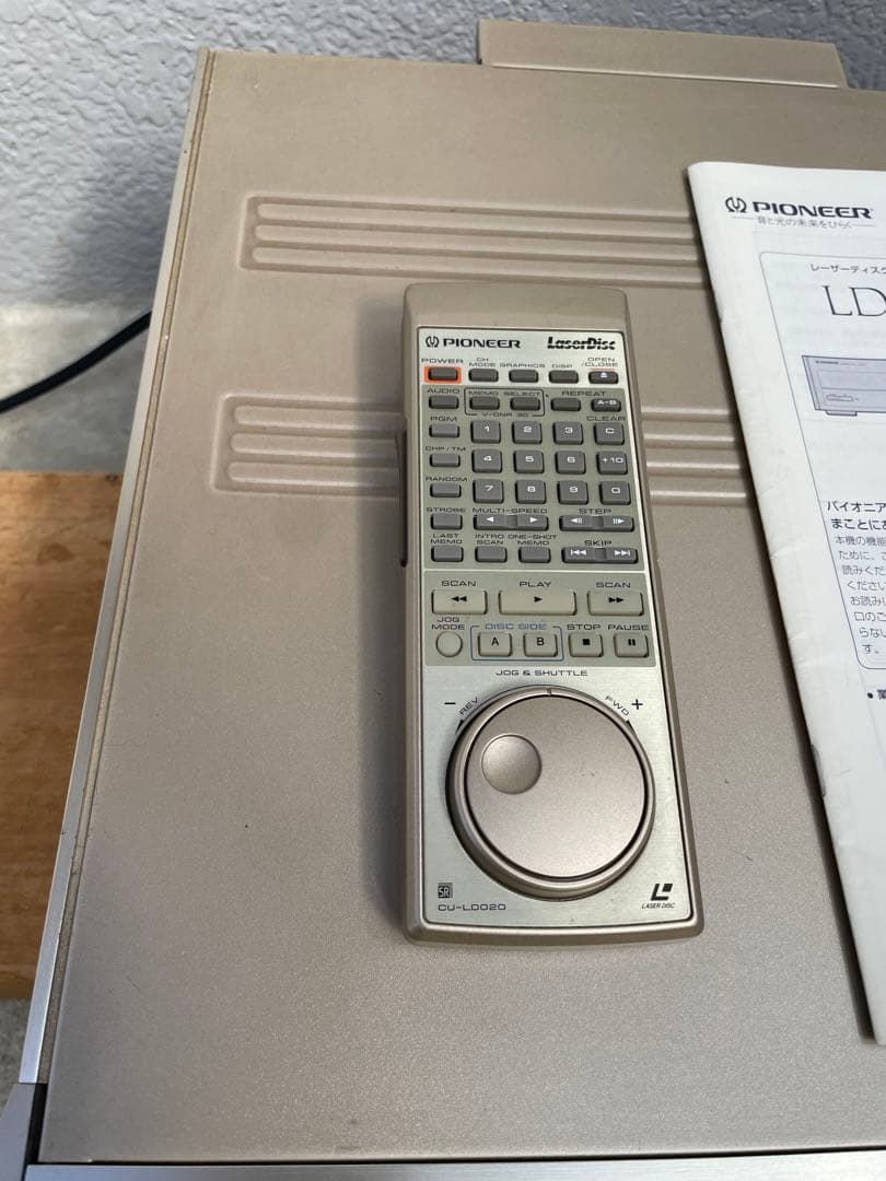 Pioneer LD-S9 レーザーディスクプレーヤー　ジャンク