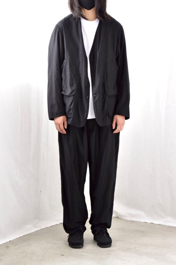 COMOLIコモリ　21ssコットンサテン　セットアップ