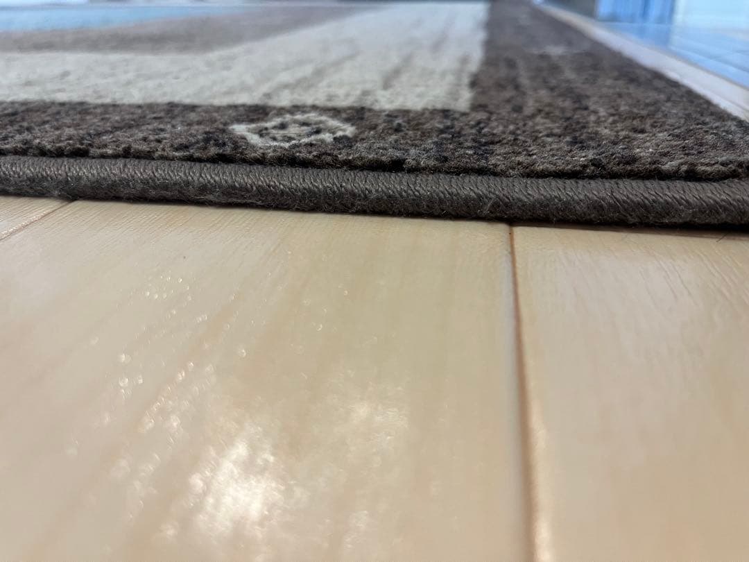 カーペット ラグマット 絨毯 133×195 ギャッベ風 東京インテリア