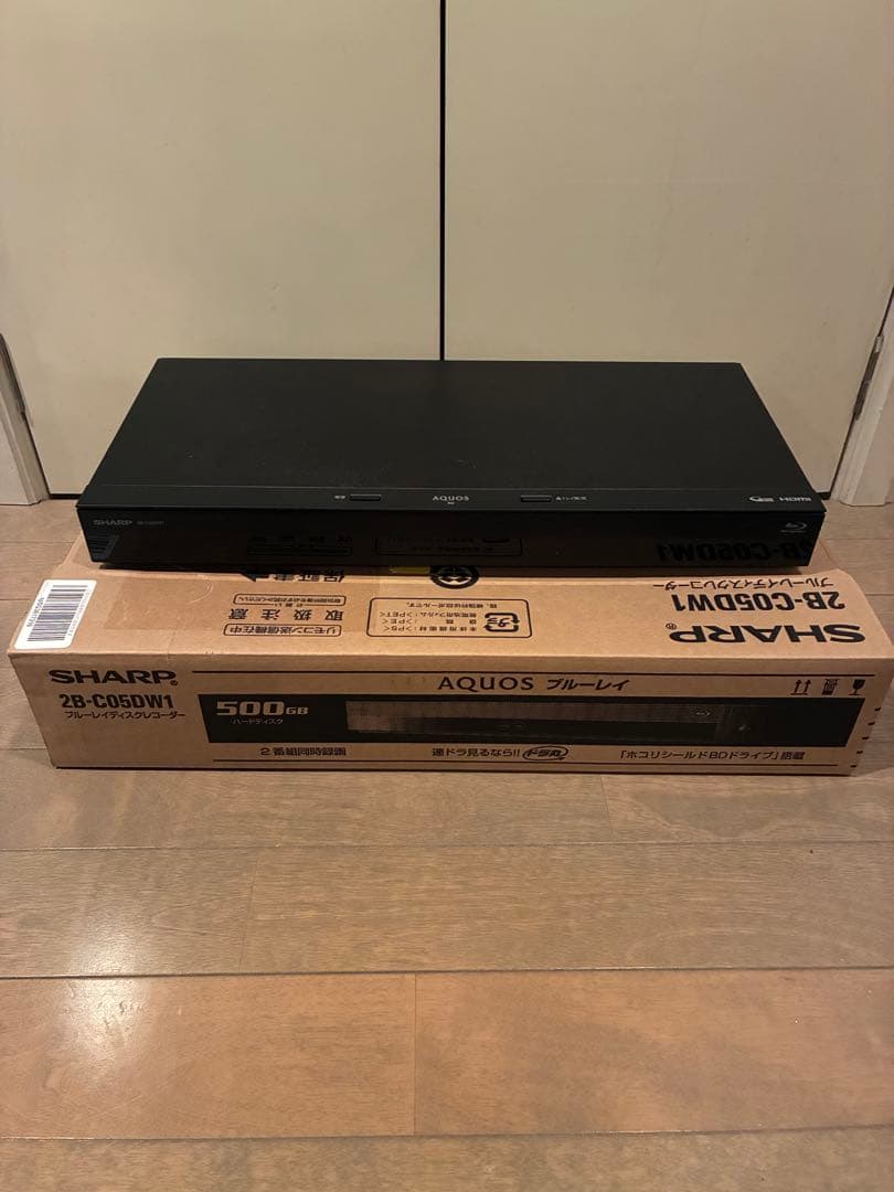 シャープブルーレイディスク レコーダー　２Ｂ-C 05DW1