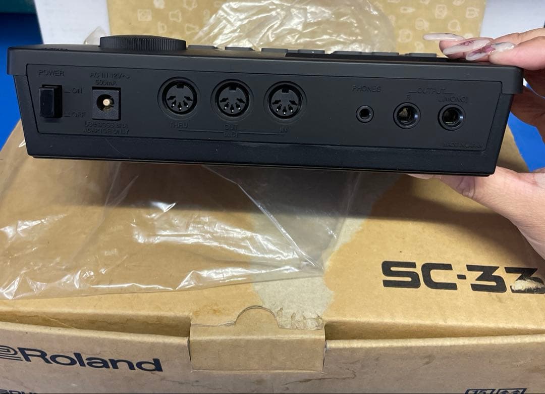 Roland サウンド モジュール SC-33 箱付き