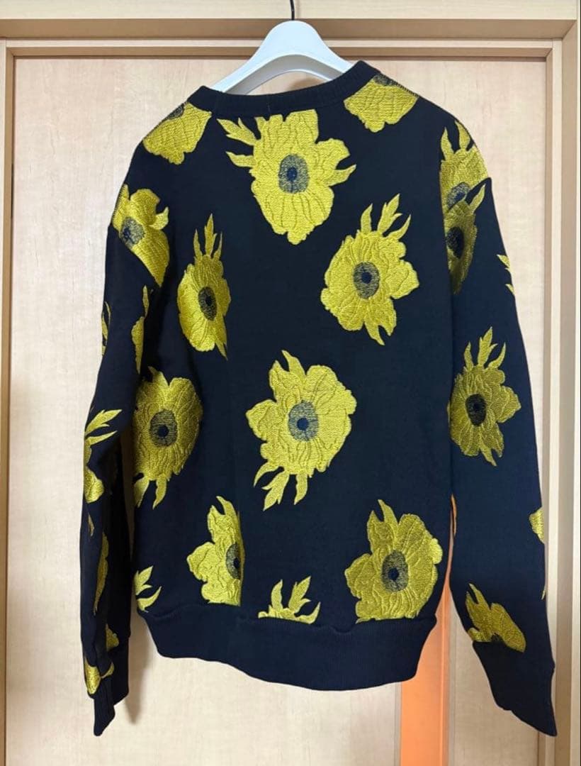 DRIES VAN NOTEN 20SS フラワー刺繍スウェット　ニット