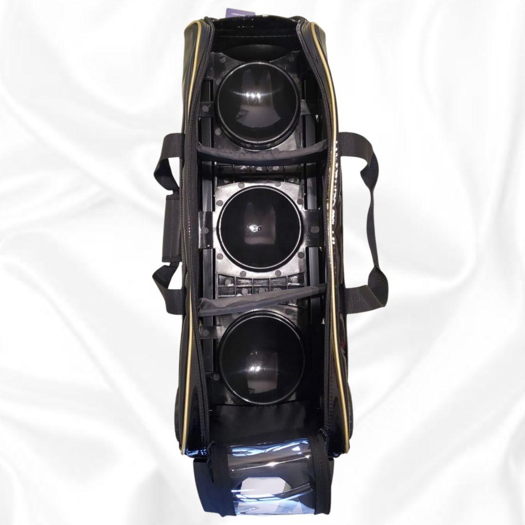 《国内未発売》STORM ボウリングバック ３個入り ブラックゴールド