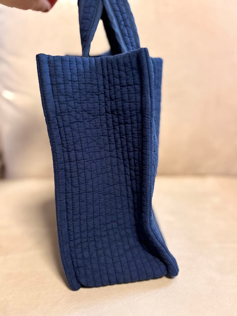 美品❣️ ピオヌンナル pionunnal　マイレディ　ネイビー ハンドバッグ