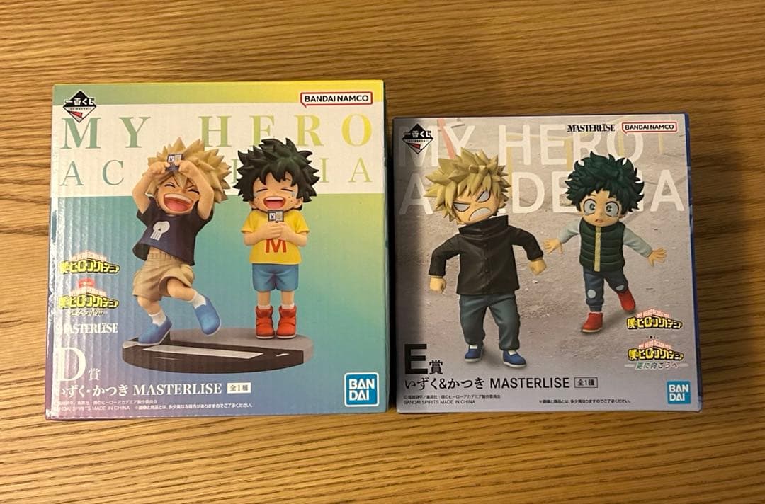 専用　ヒロアカ 一番くじ 更に向こうへ　連なる星霜 E賞 D賞 いずく&かつき