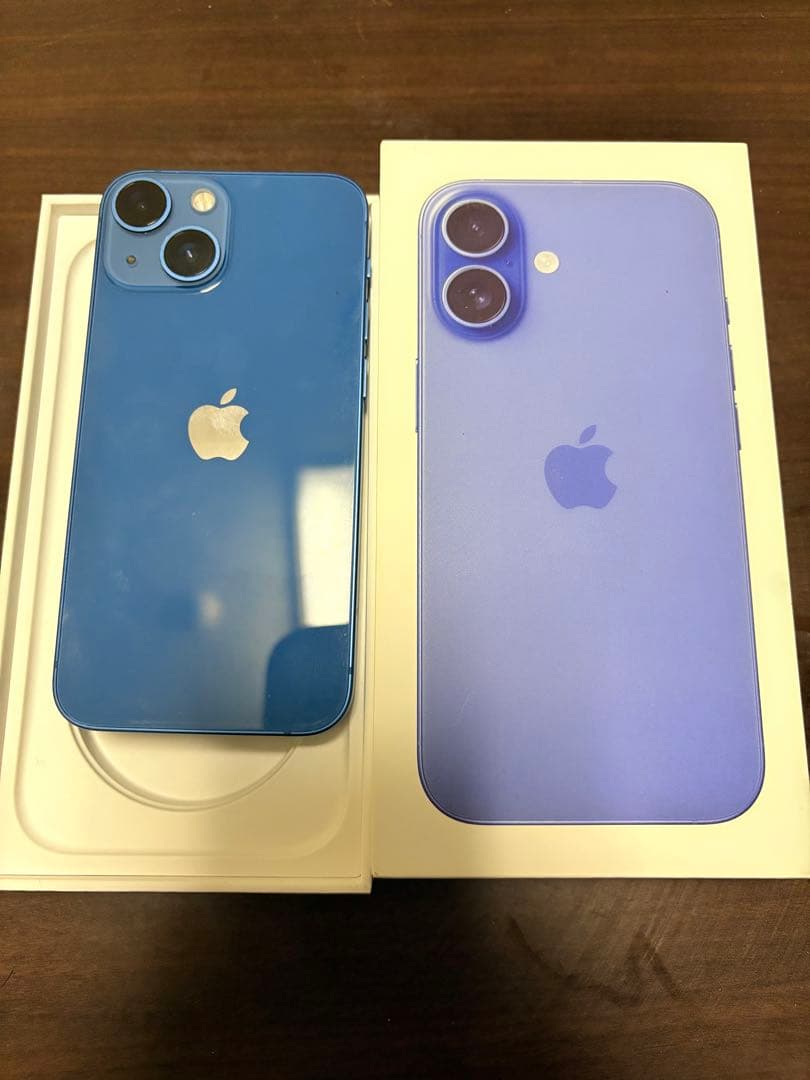 iPhone13mini 本体 ブルー 128GB