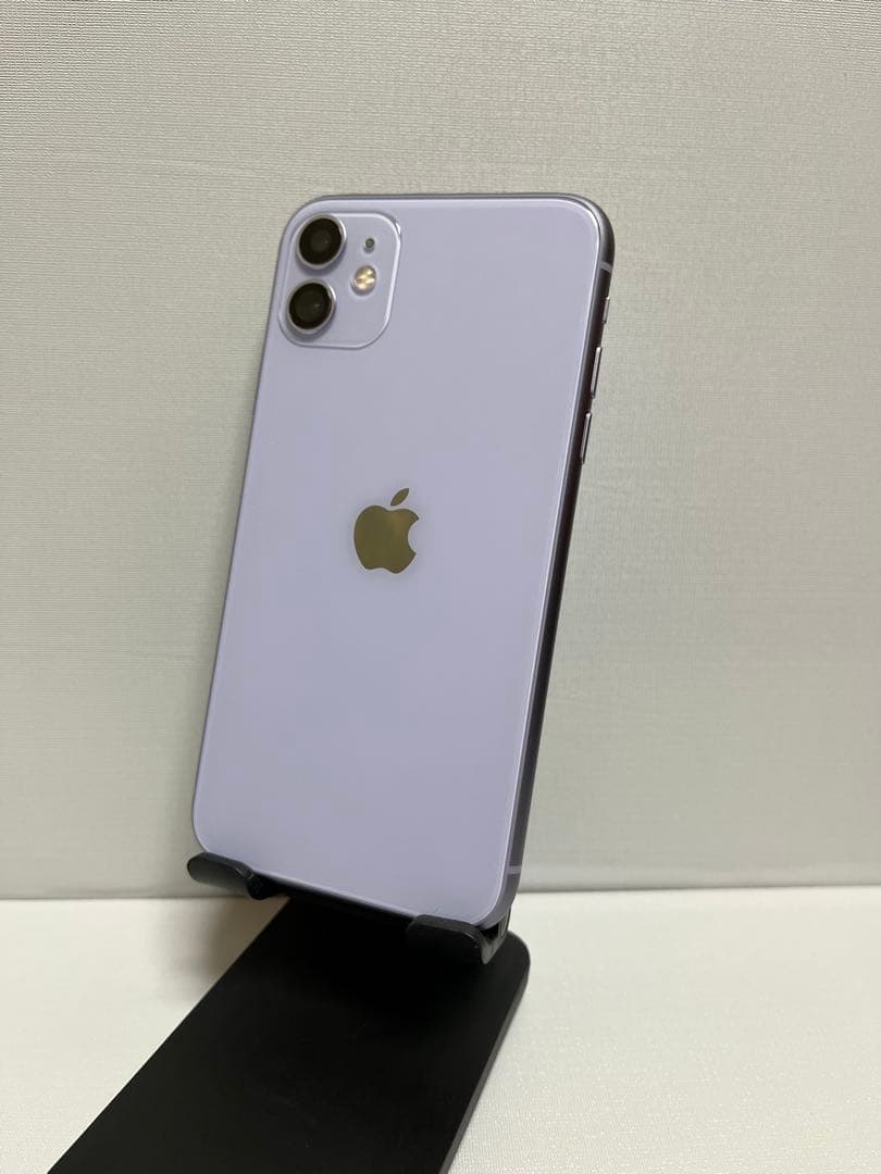 ゆっこ　ほぼ新品未使用　iPhone11 128GB パープル