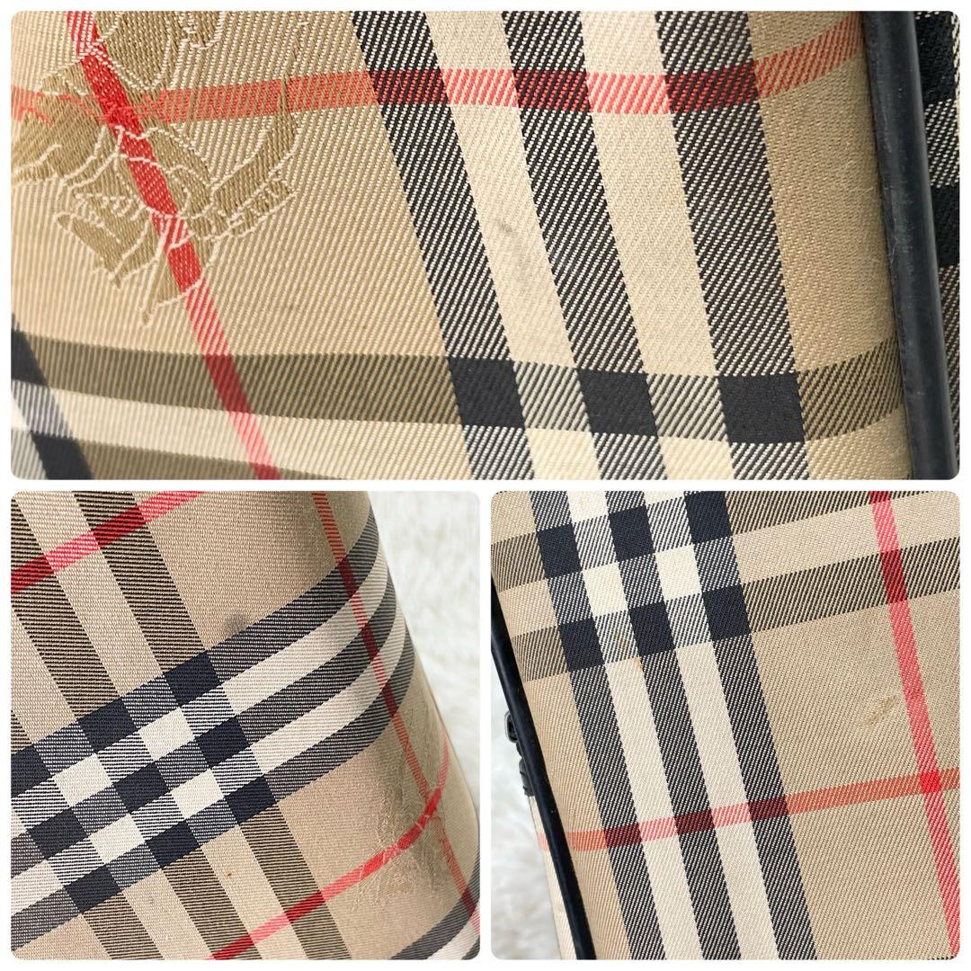 BURBERRY バーバリー バーバリーズ ノバチェック ボストンバッグ 大容量